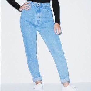 American Apparel High-Waist Jean